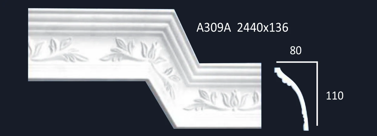 Dakfo A309 P.O.P cornice